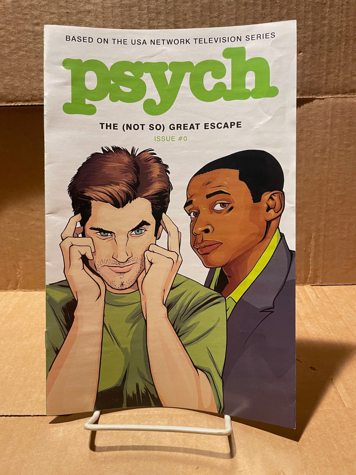 PSYCH THE NOT SO GREAT ESCAPE (2009) PROMO COMIC BOOK SDCC ONI PRESS USA A5