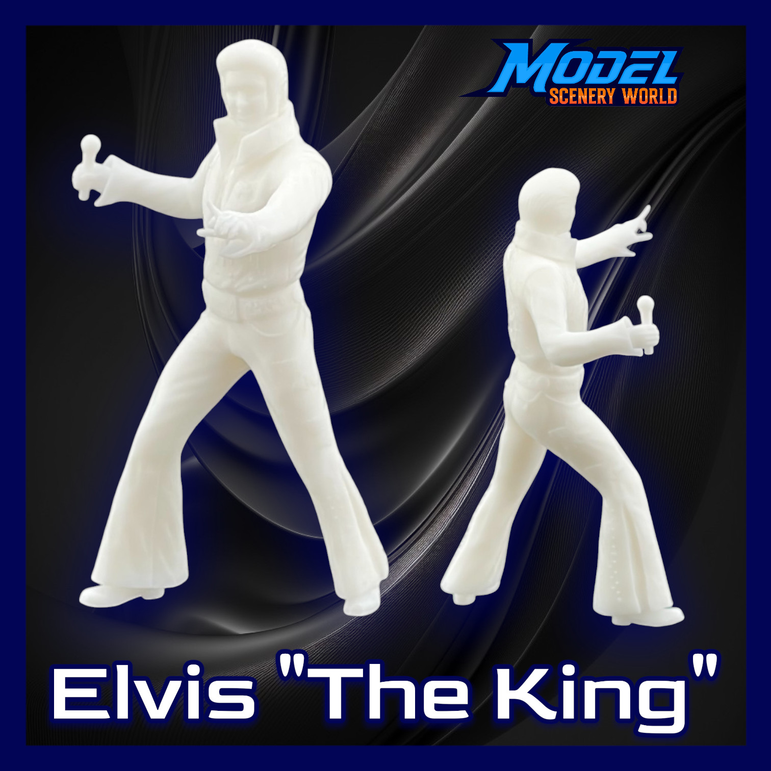 Elvis “The King” – Highly Detailed Scale Model - O Scale 1:48