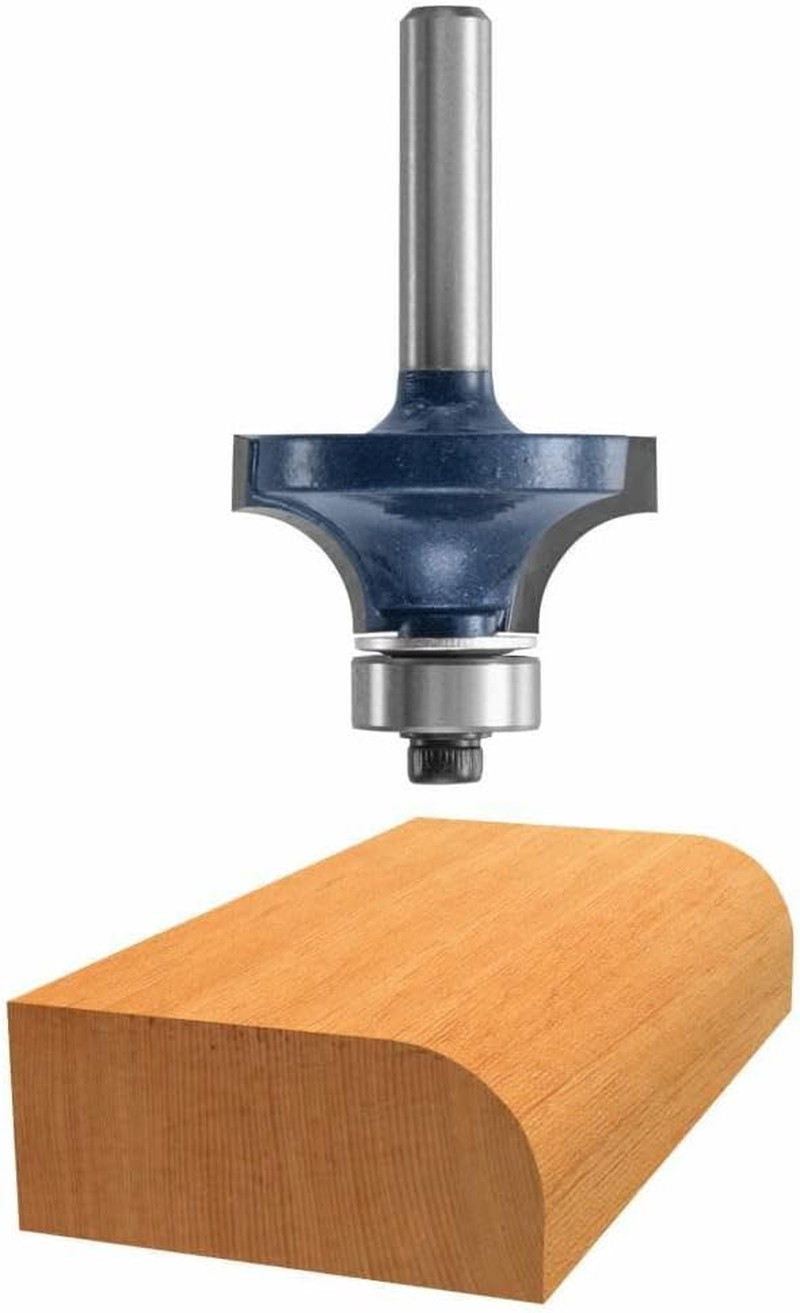 85294M 1/4 In. X 1/2 In. Carbide Tipped Roundover Bit