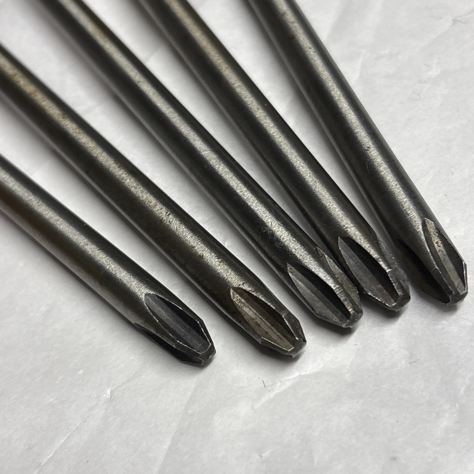 Vintage Stanley Utility 703-3 Phillips Head #3 Tip Screwdriver USA Lot Of 5 NOS