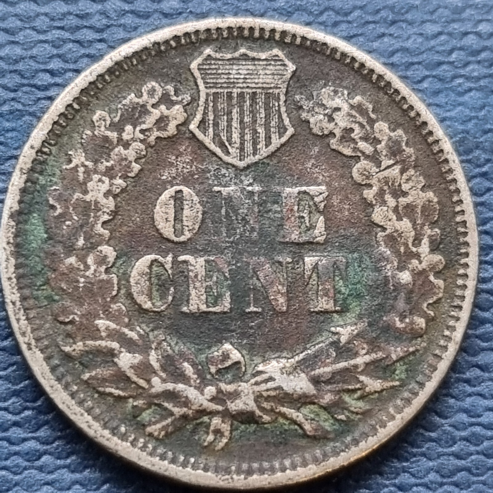 1862 Indian Head Cent 1c Better Grade Details #91793