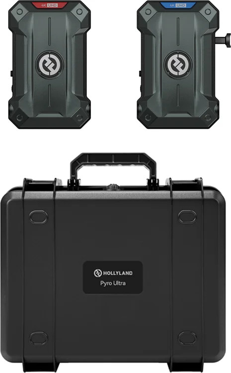 Hollyland Pyro Ultra 1TX & 1RX Wireless Video Transmitter and Receiver Set