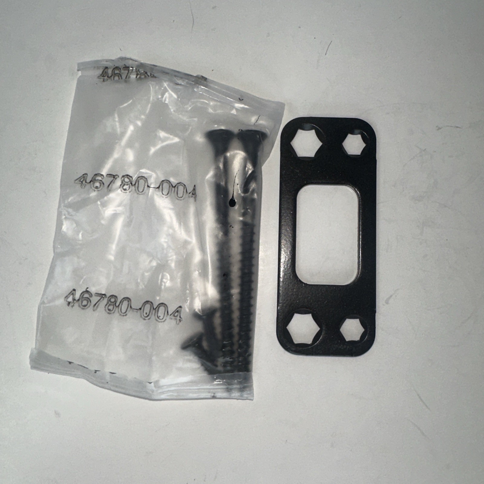 Kwikset Deadbolt Strike (3" Screws) Rubbed Oil Bronze PLATE 1-1/8" X 2-3/4"