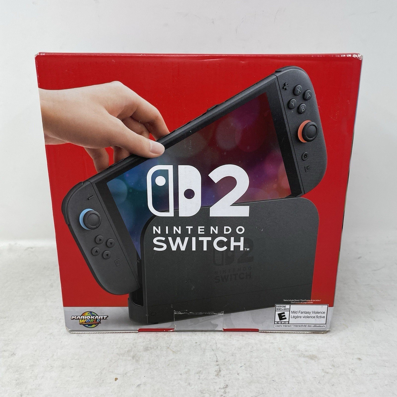 Nintendo Switch 2 Mario Kart Bundle Empty Box ONLY!! No Game Or Console