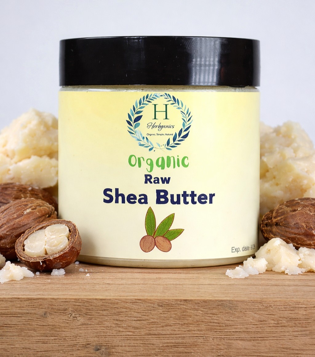 Raw Shea Butter, Organic 100%, Ivory, Pure & Natural, Dry Skin, Dry Hair