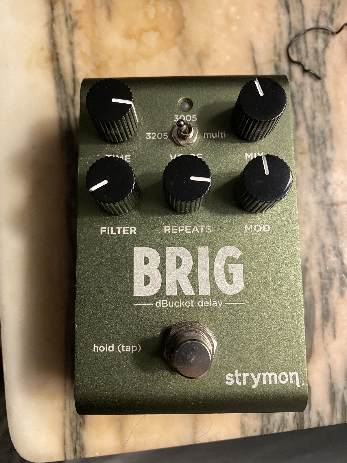 Strymon BRIG Brig dBucket Delay Pedal - Green, used but works great