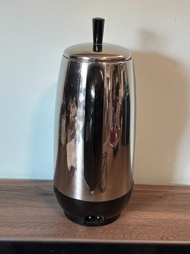 FarberWare 142 ST 2-12 Cup Stainless Steel Fully Automatic Coffee-Maker with Box