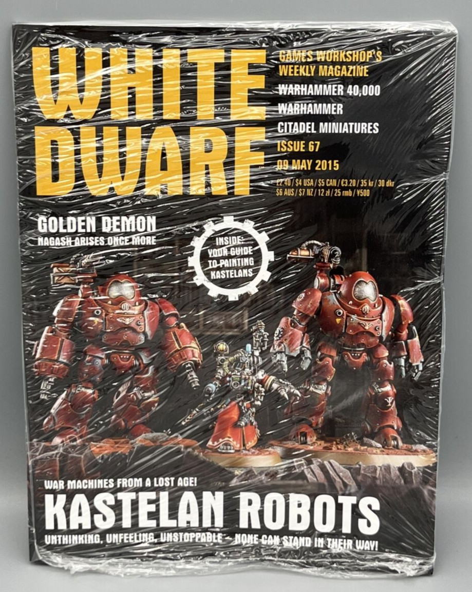 White Dwarf Magazine Issue 67 09 May 2015 Sealed
