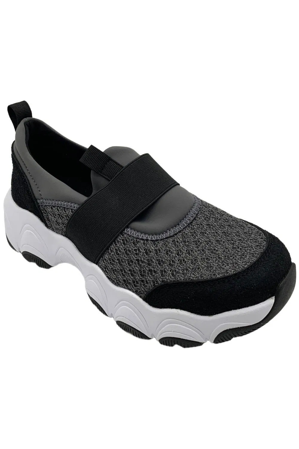Alegria Women's Slip-On Athletic Shoes Sleek Joy Slate Grey