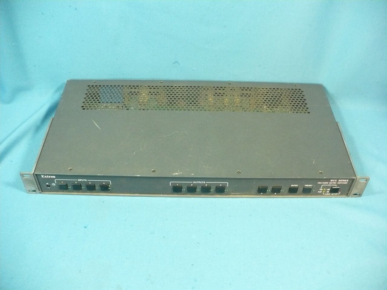 Extron 33-1328-09 Rev C MVX Series MVX 44 VGA A VGA and Audio Matrix Switcher