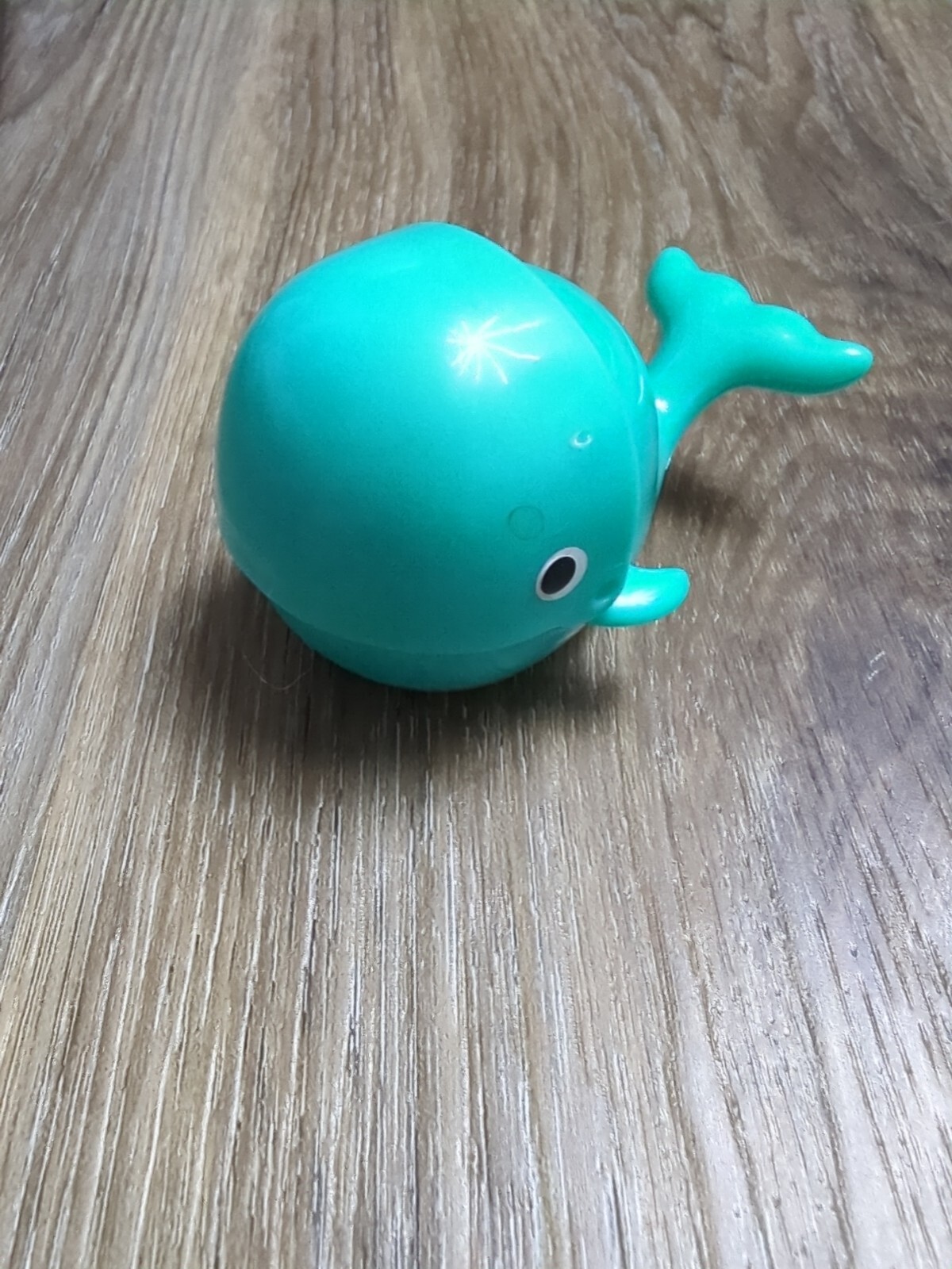 Play-Doh Brand Turquoise Whale-Shaped Dough Stamp Replacement Toy Fish EUC 