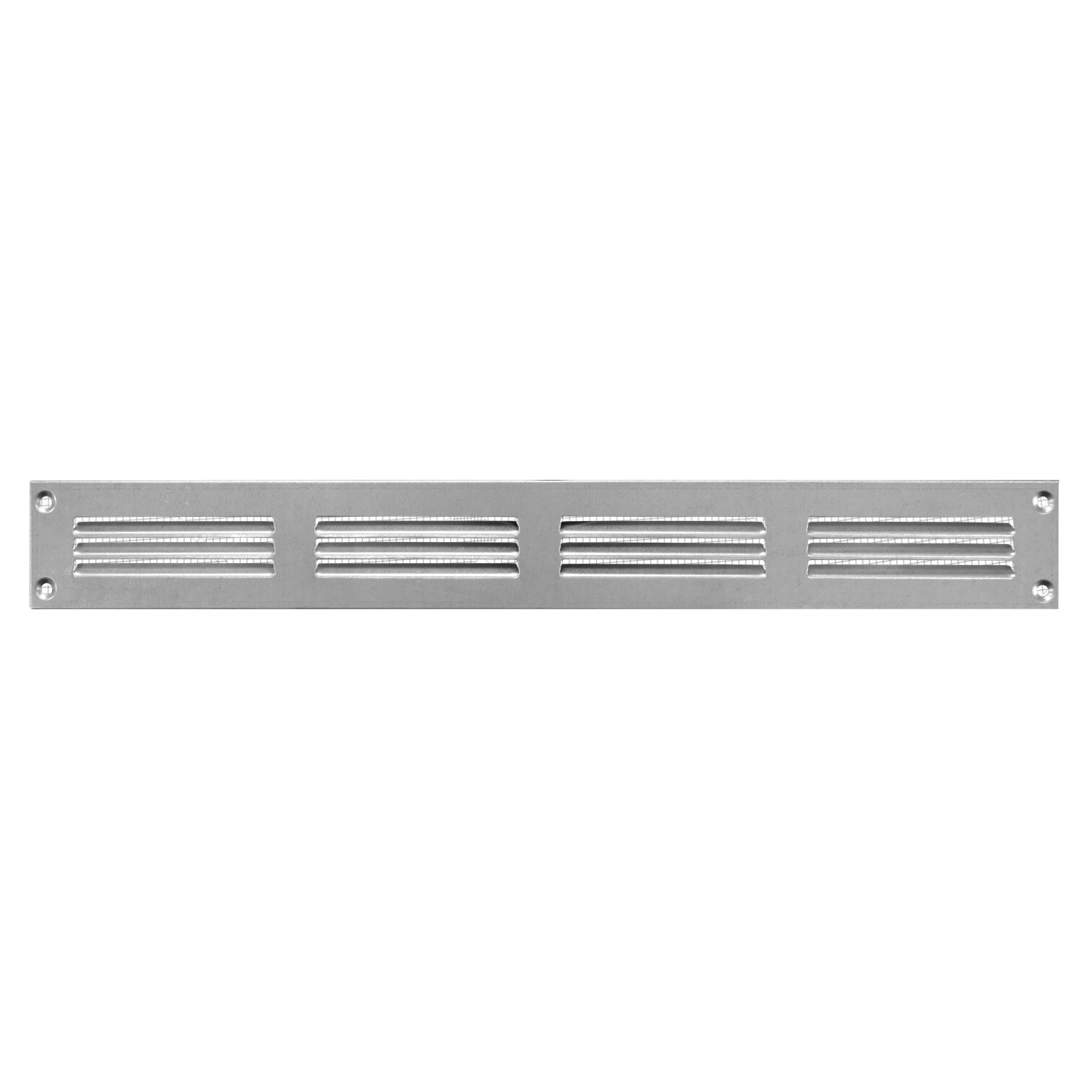 Galvanized Steel Aerator Grid 400mm x 50mm Fly Flat Screen Duct Cover