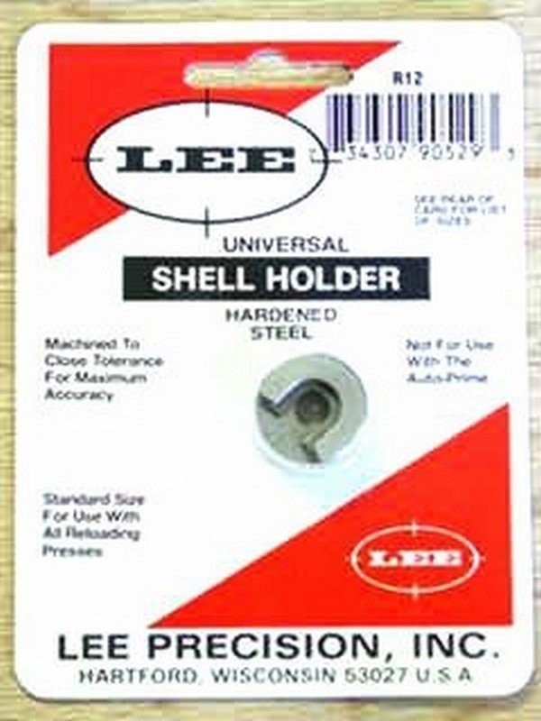 Lee Precision Universal Shell Holder R12 For 22 PPC/6 PPC/7.62x39 - 90529