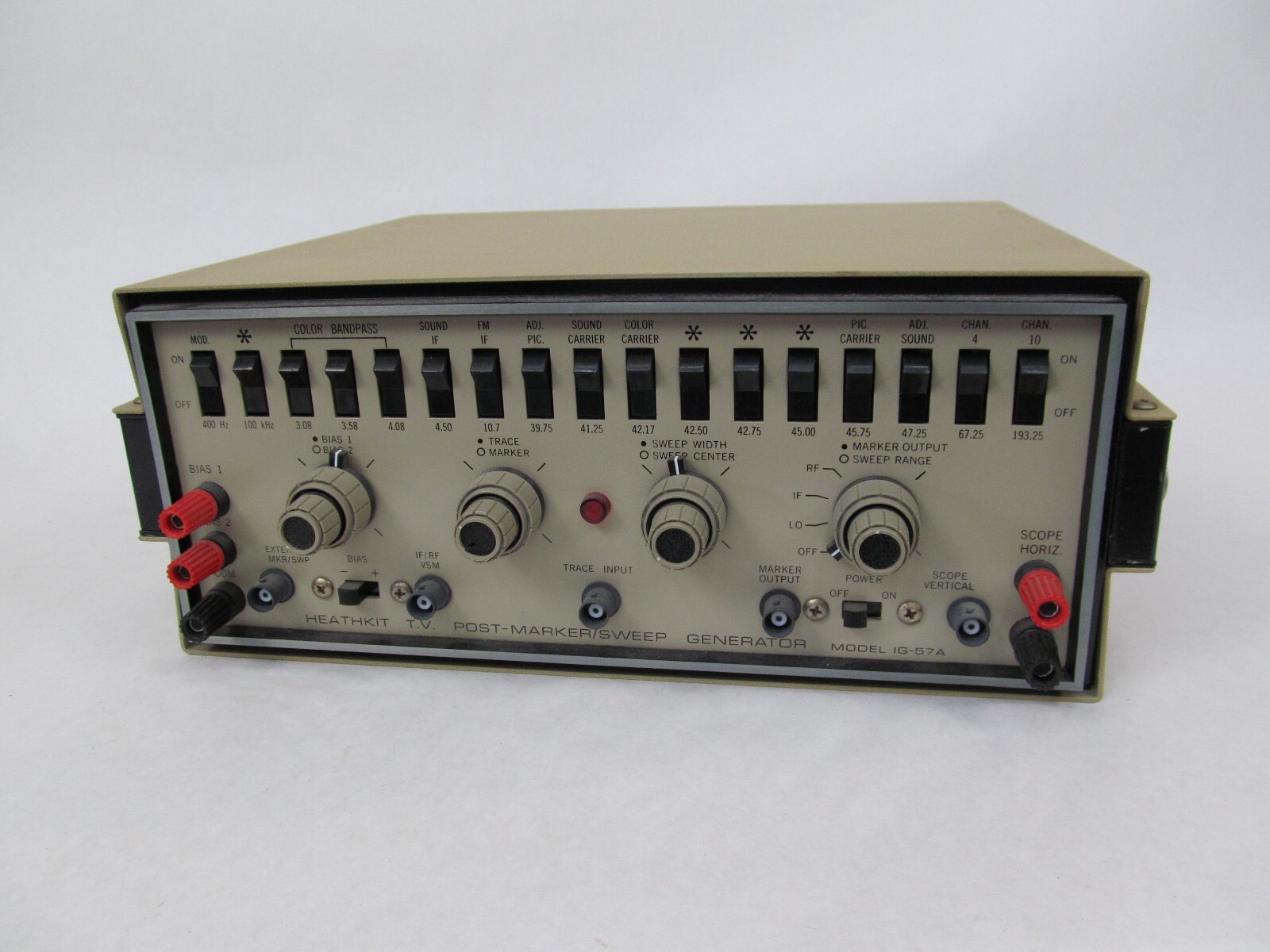 Vintage Heathkit TV Post Marker Sweep Generator IG-57A Vintage