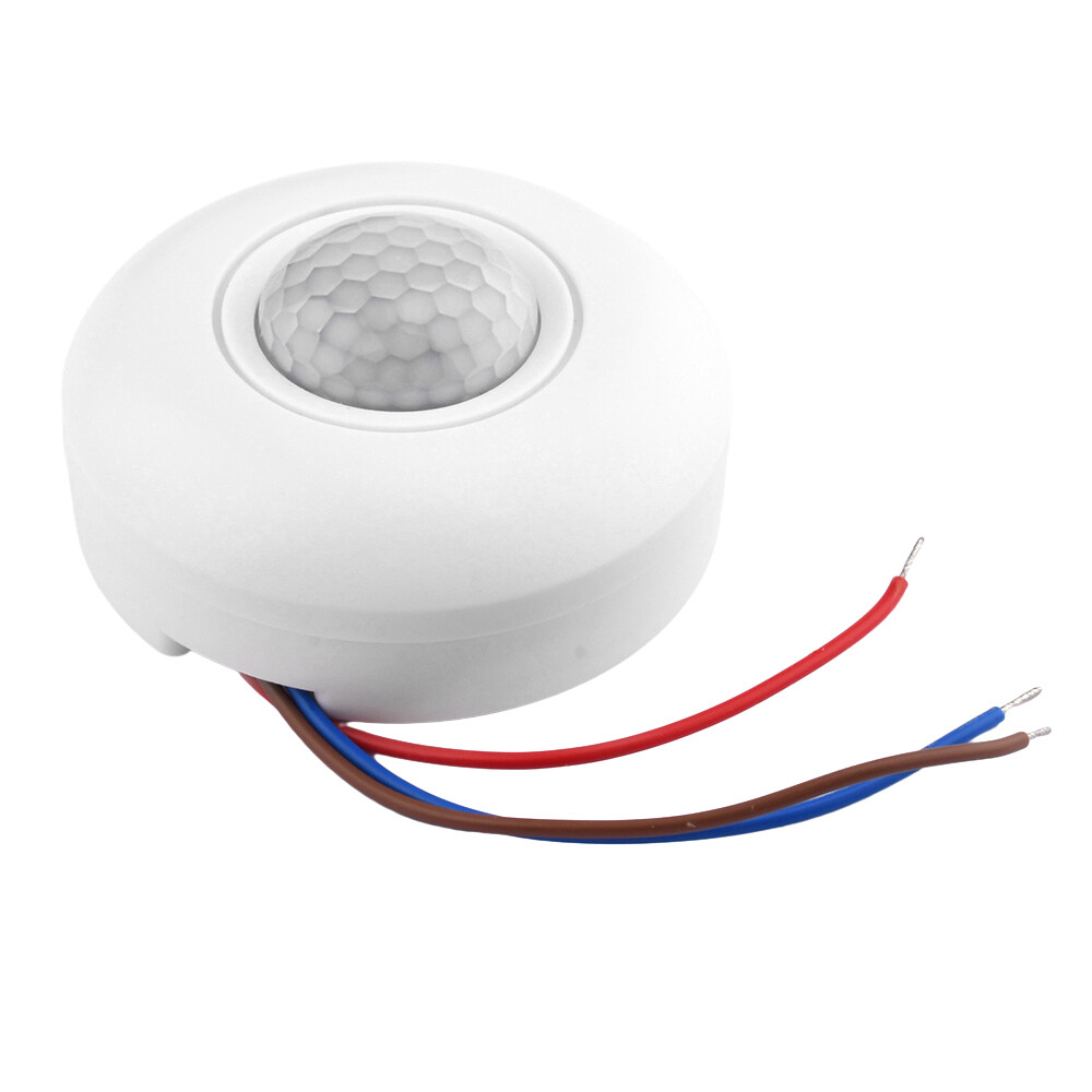 AC85-265V Infrared PIR Motion Induction Sensor Switch For LED Ceiling Light US