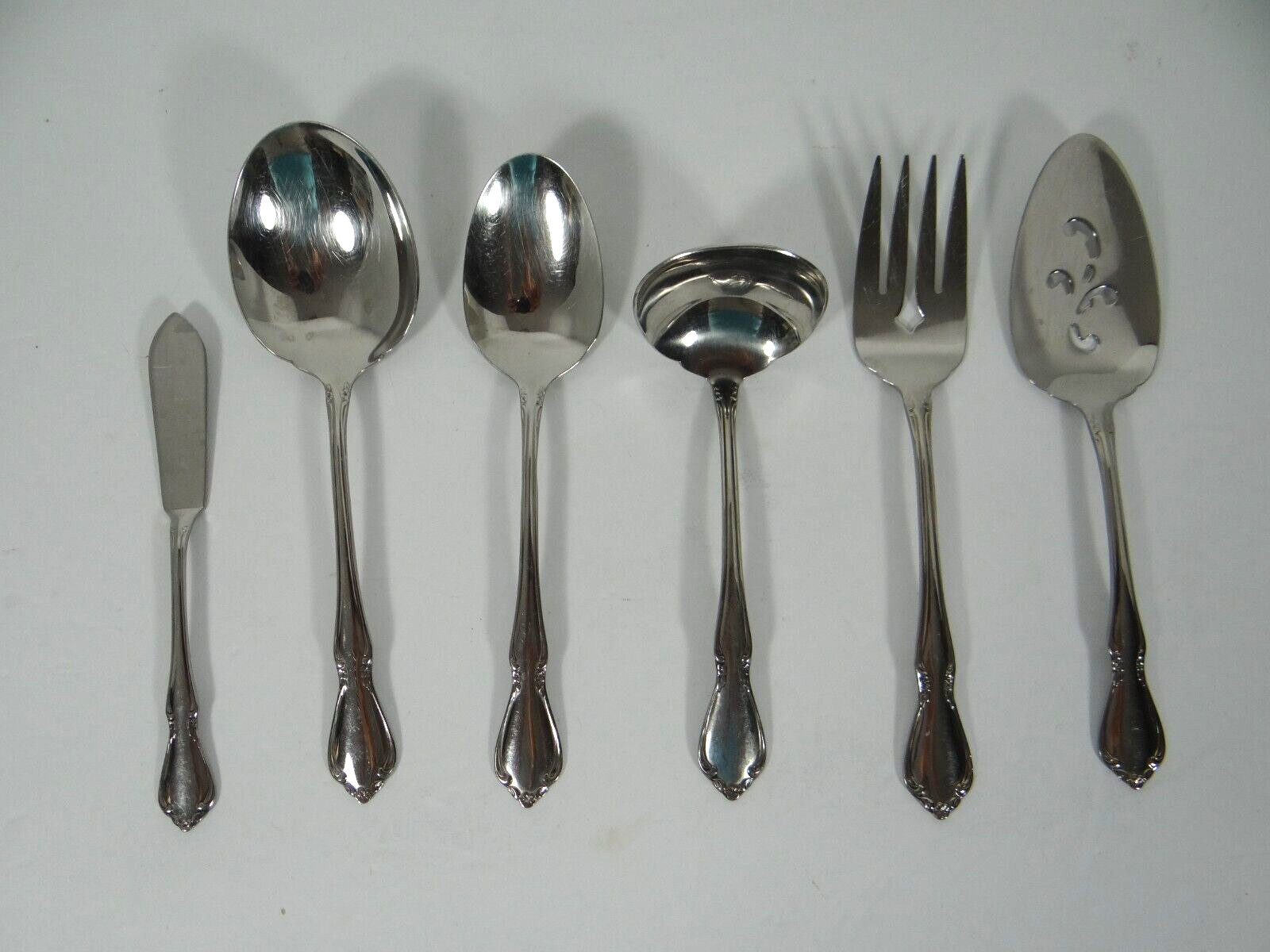 Oneida Chatelaine 6 Piece Hostess Set Stainless