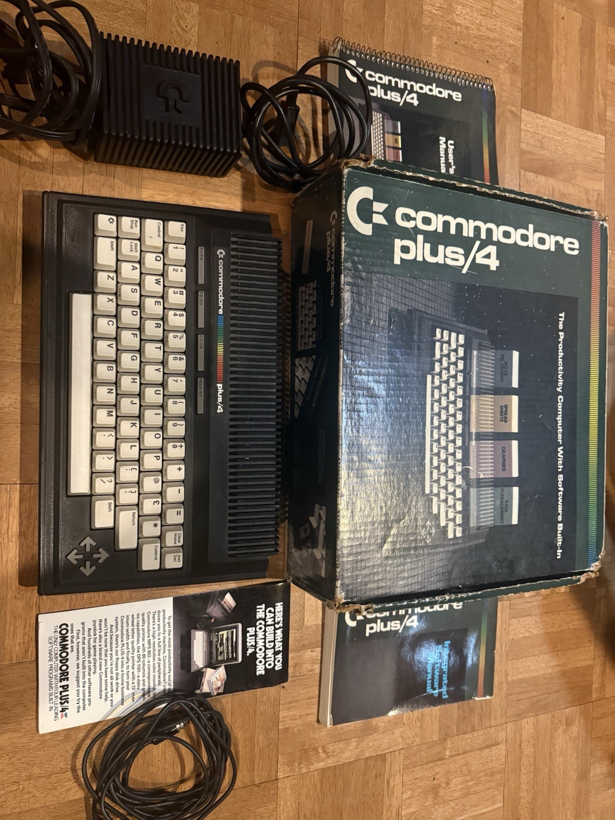 Commodore 64 computer Plus/4 with Original Box  (tested working)