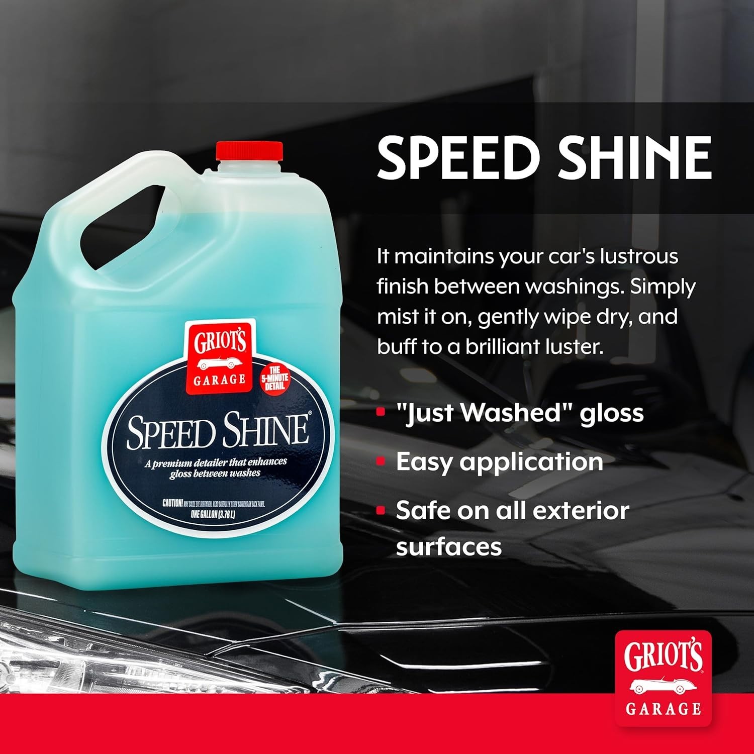 Speed Shine Quick Detailer Gallon - Glossy Finish