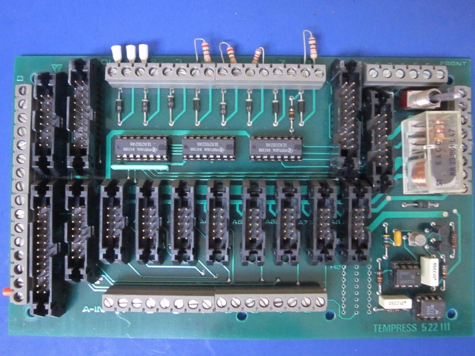 Tempress 5 22 111 Gas Panel PCB, Used