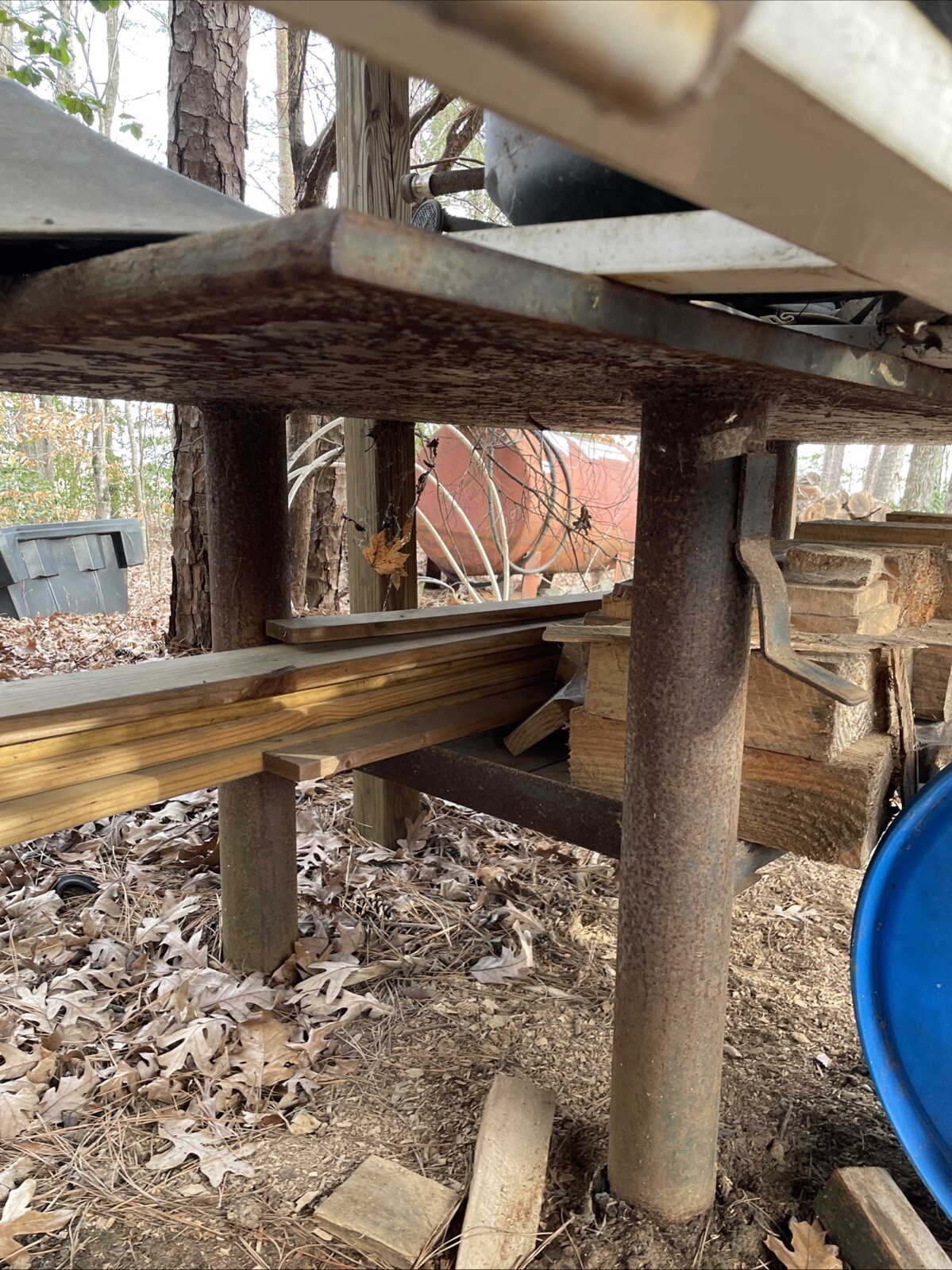 Heavy Duty Steel Weld/Shop Table