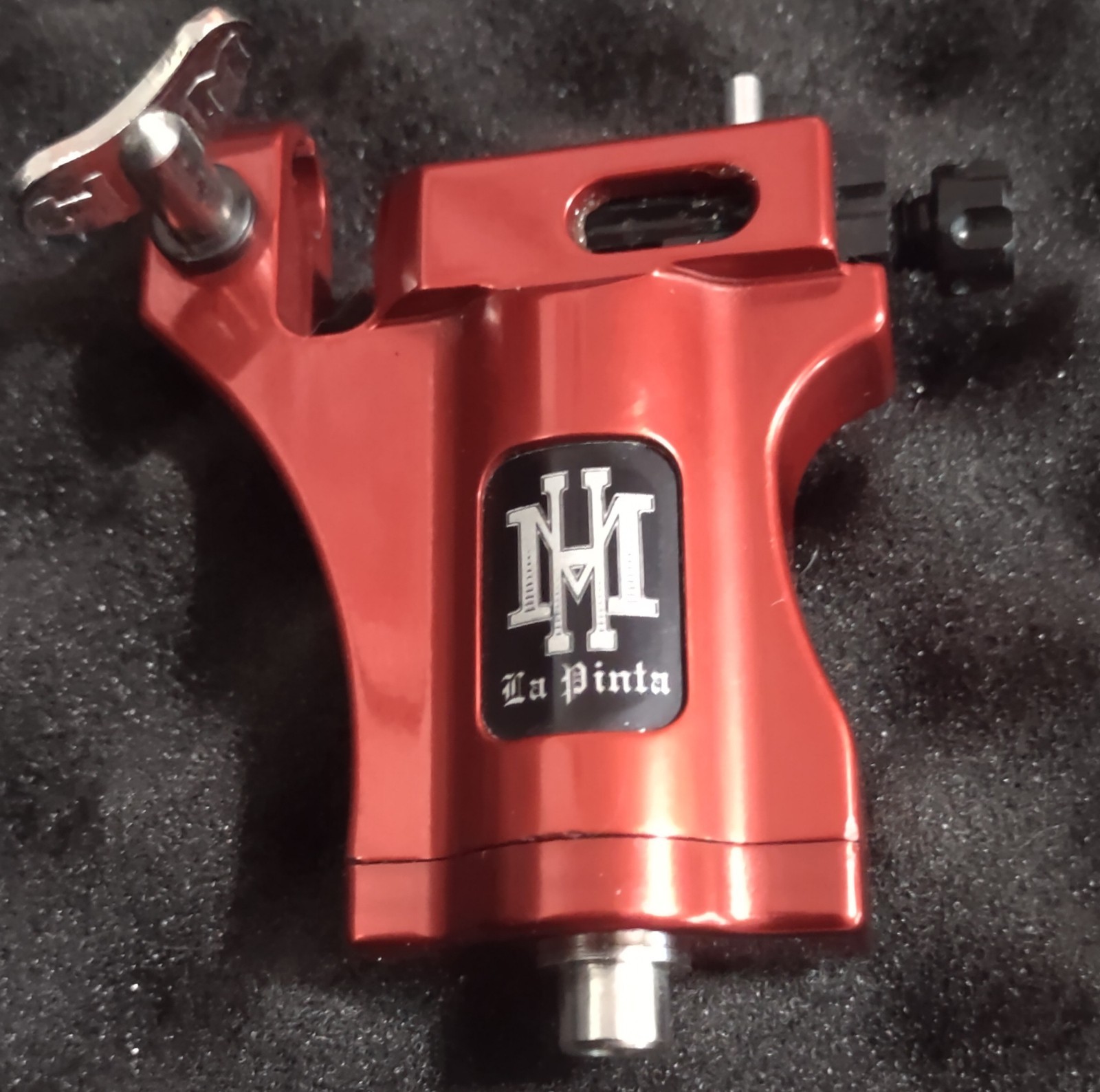 Tattoo Machine Rotary HM Tools & Dye Red La Pinta Liner Pro Shader Made In Spain