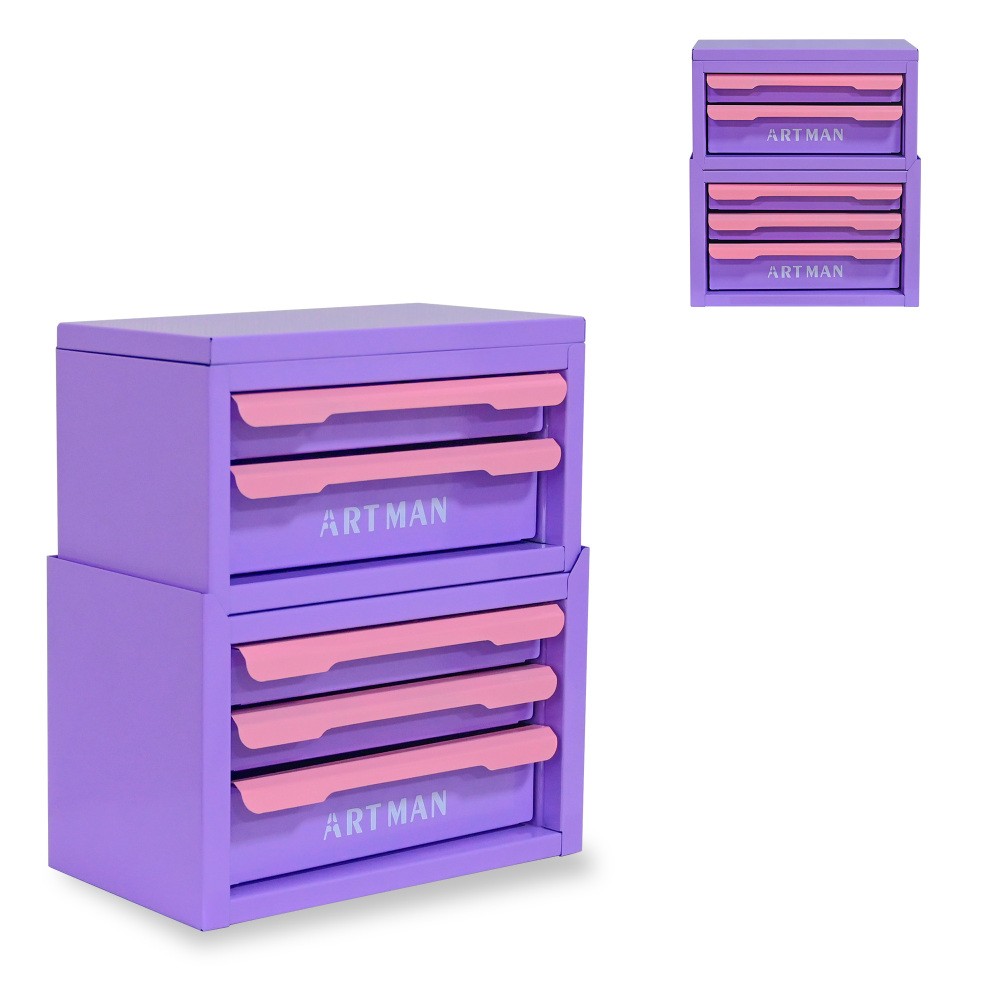 Drawer-style desktop organizer desk stationery organizer cosmetic storage cabine