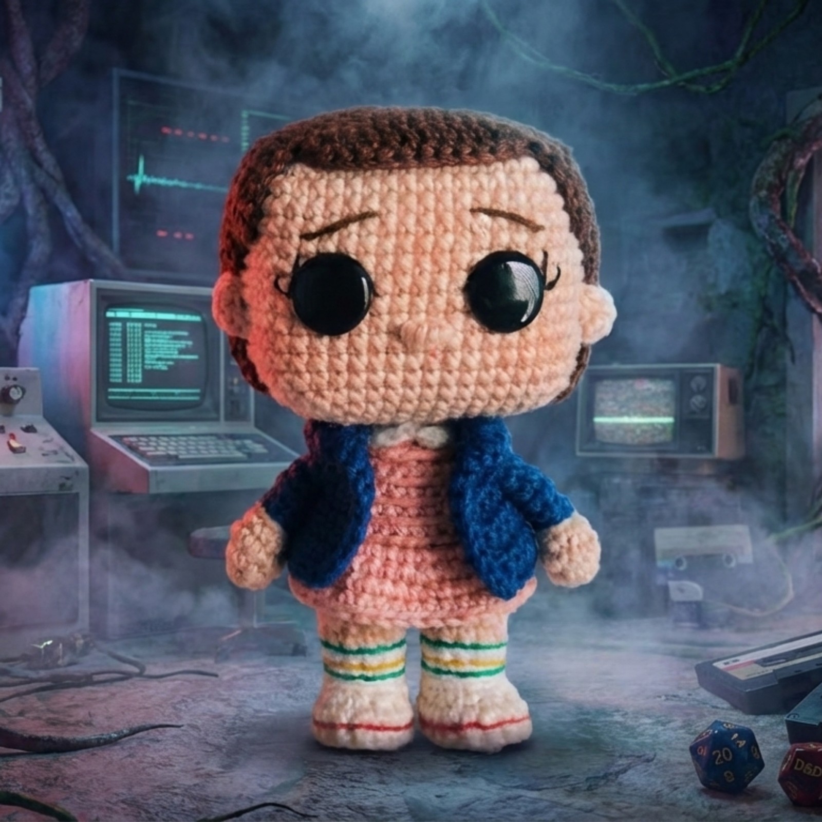 Stranger Things Crochet Pattern 7-in-1 Bundle | Digital PDF Amigurumi | English