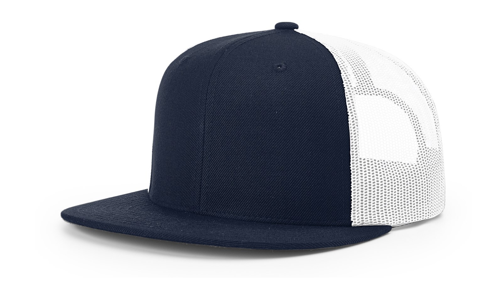 Richardson 511 Flatbill Trucker Cap Wool Blend Adjustable Snapback OSFM Hi-Pro