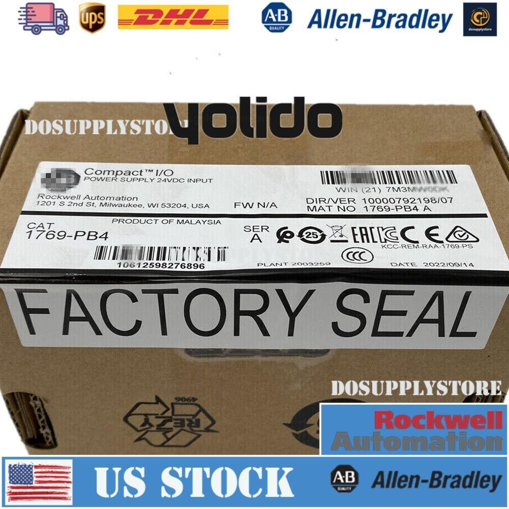 AB 1769-PB4 Ser A CompactLogix Power Supply New Factory Sealed AB 1769PB4 PLC