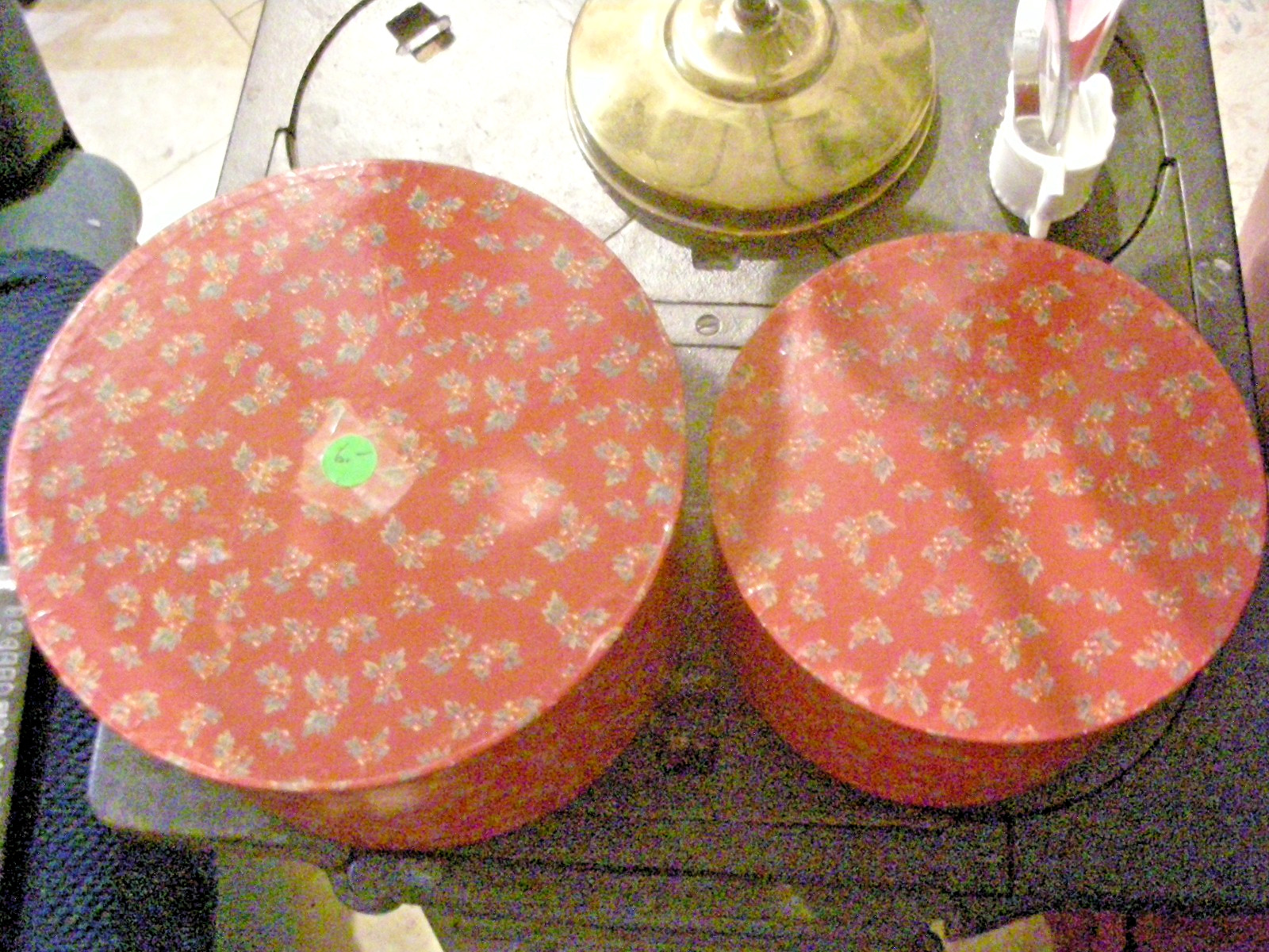 Attractive Two Boxes One inside the other, matching Festive Portrait