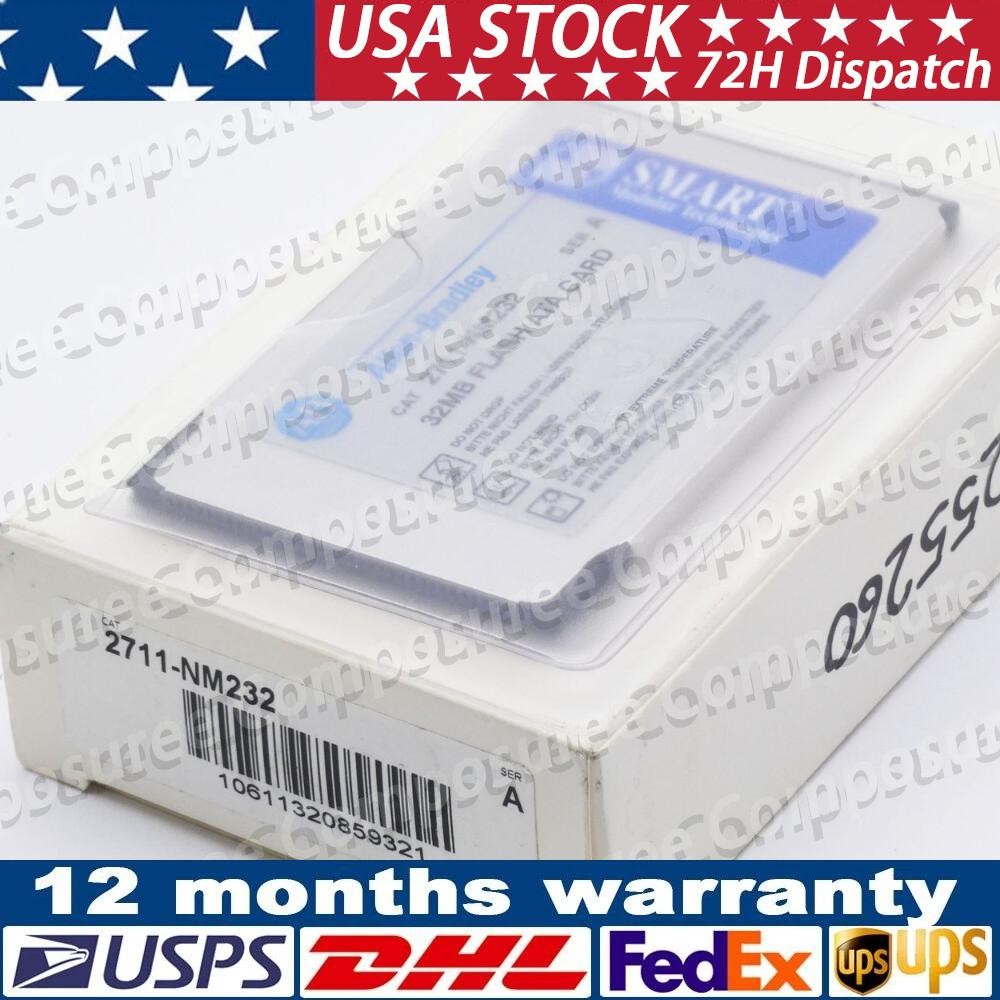 Allen-Bradley 2711-NM232 2711NM232 Ser. 32MB Flash ATA Card US Free Tax
