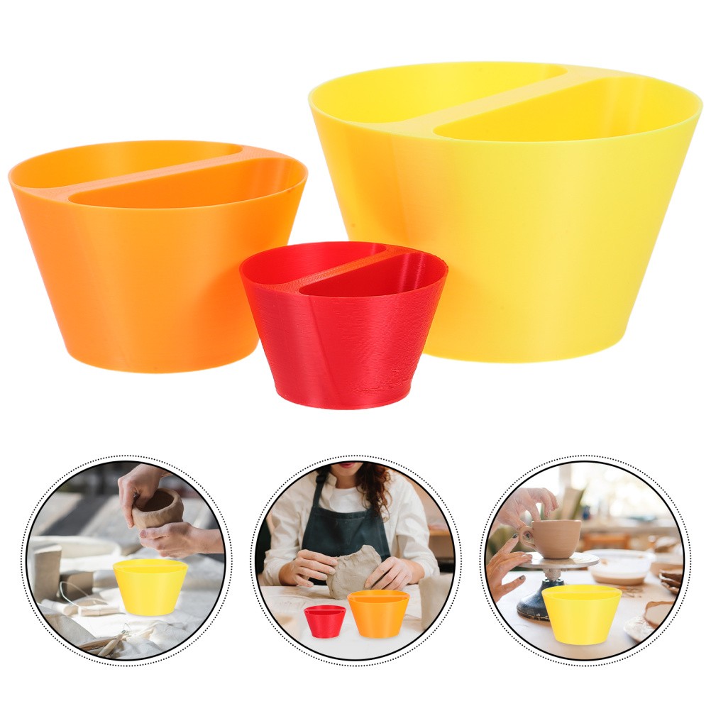 3 Pcs Pottery Shaper Tool Rim Shaping Clay Molding Tools Ceramic Edge Cone