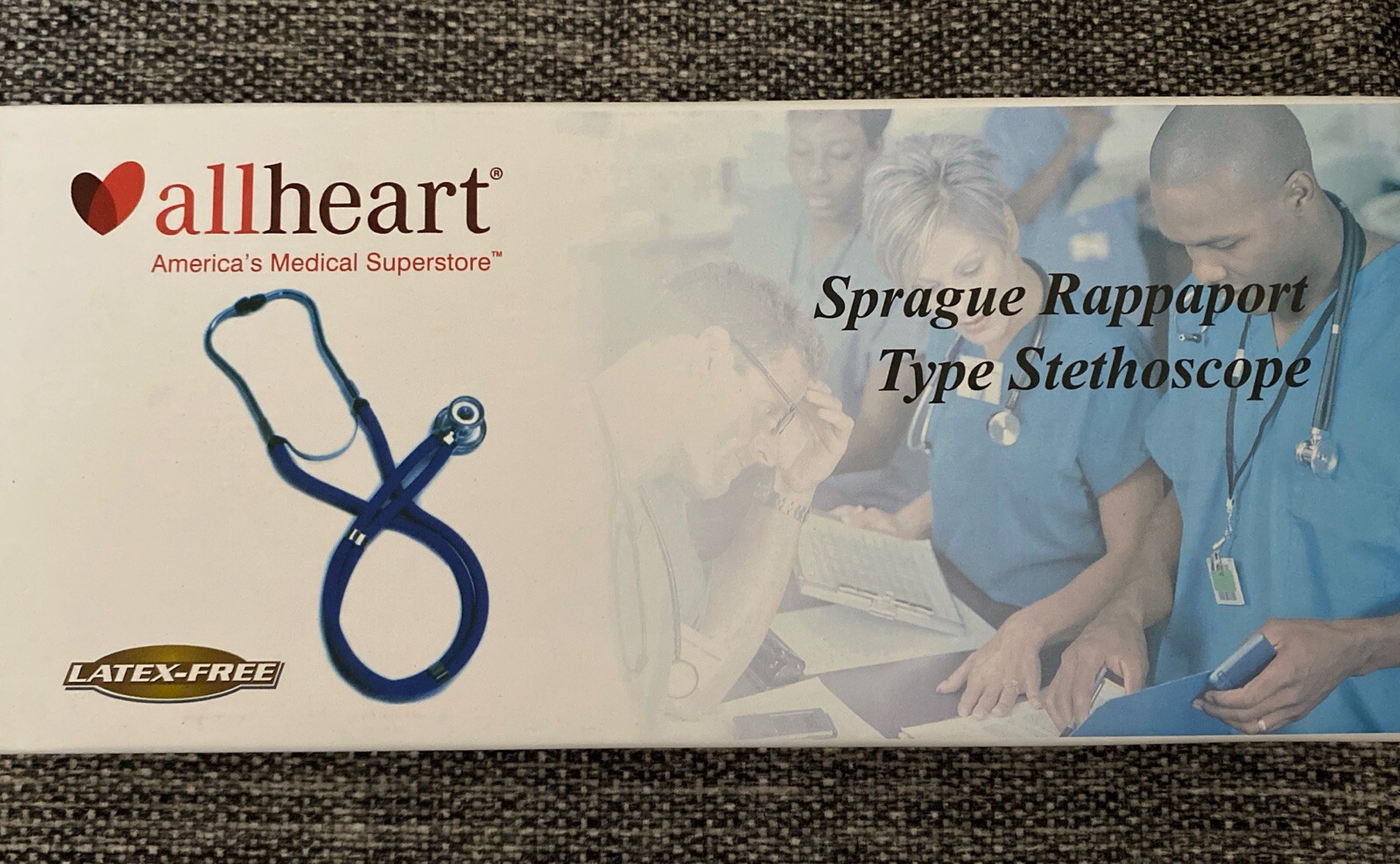 Allheart Sprague Rappaport Type Stethoscope, Blue Brand New In Box