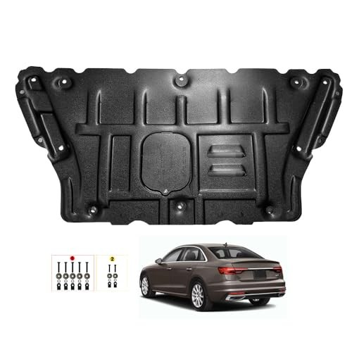 Engine Splash Shield Fit for Audi A4 2017-2024 Engine Case Guard Engine Guard