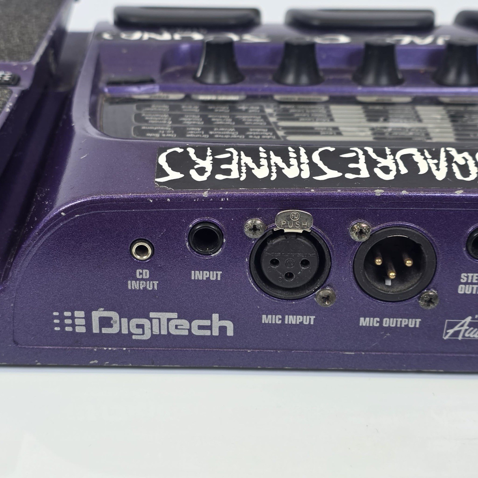 Used Digitech Vocal 300 Vocal Effects Processor Pedal NO Power Supply