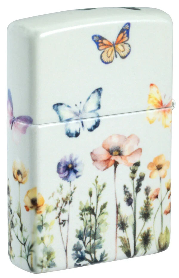 Zippo 46703, Glowing Butterflies Design, 540 Color Glow in the Dark Lighter