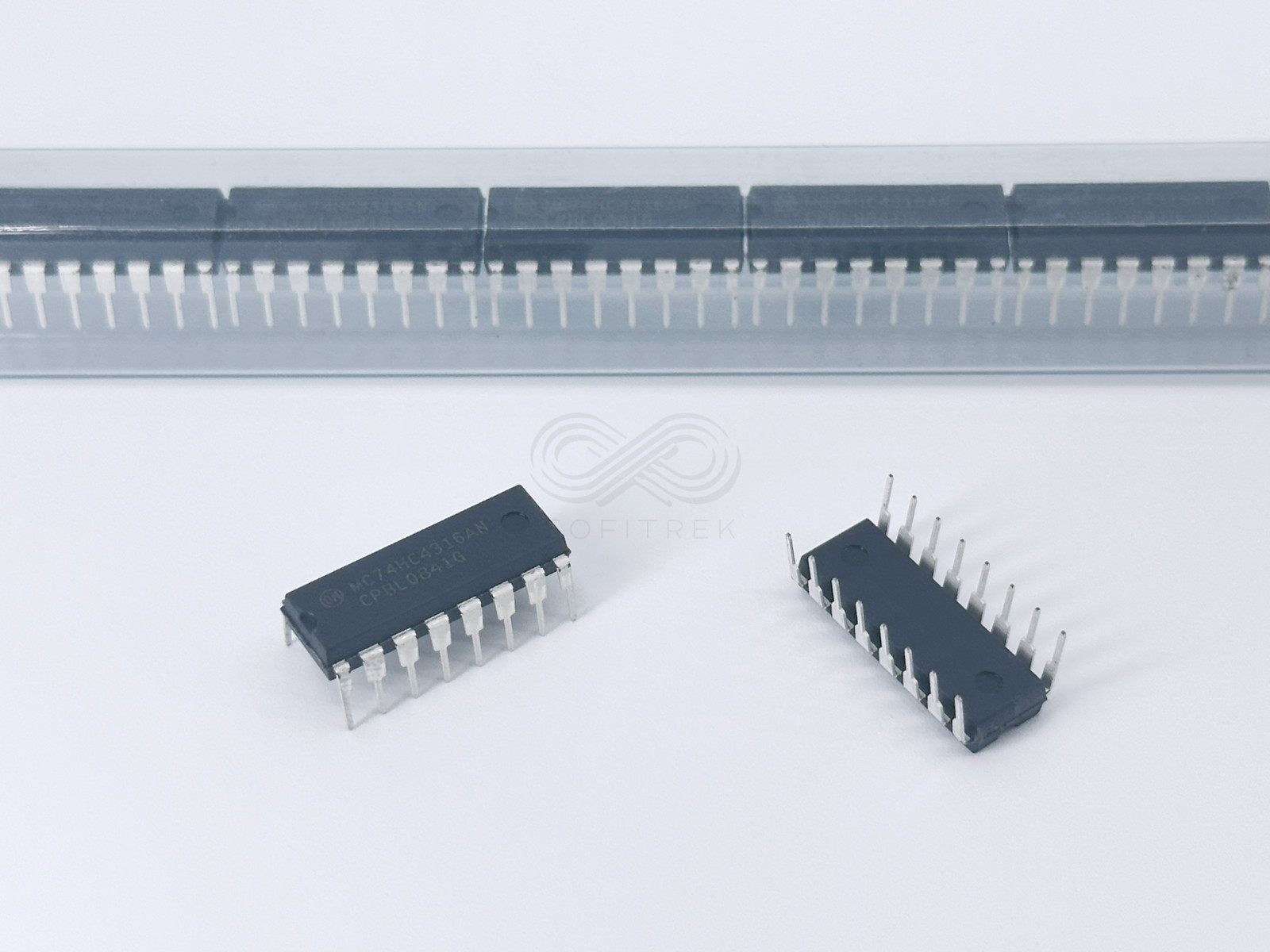 10X MC74HC4316AN 74HC4316 ON Quad Analog Switch ICS 2-12V Level Translator DIP16