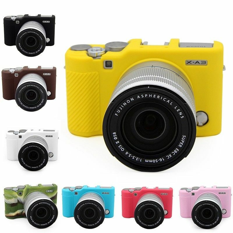 Silicone Case For Fujifilm XA3/XA5/XA10/XA20 Soft Protective Cover Anti-Scratch