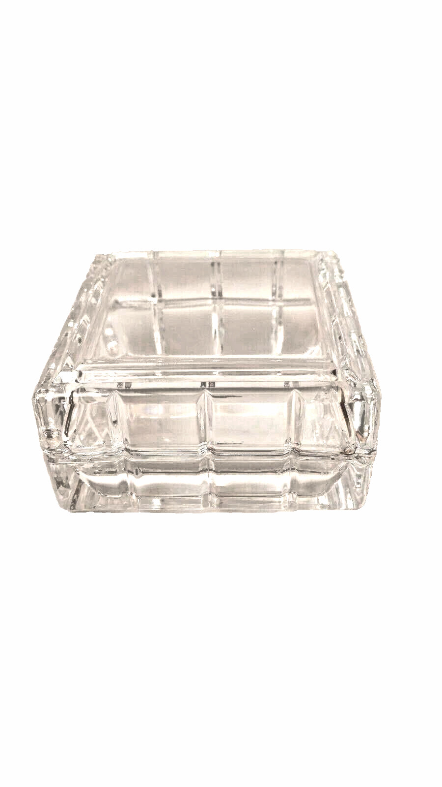 Avon Lead Crystal Keepsake Box New Old Stock