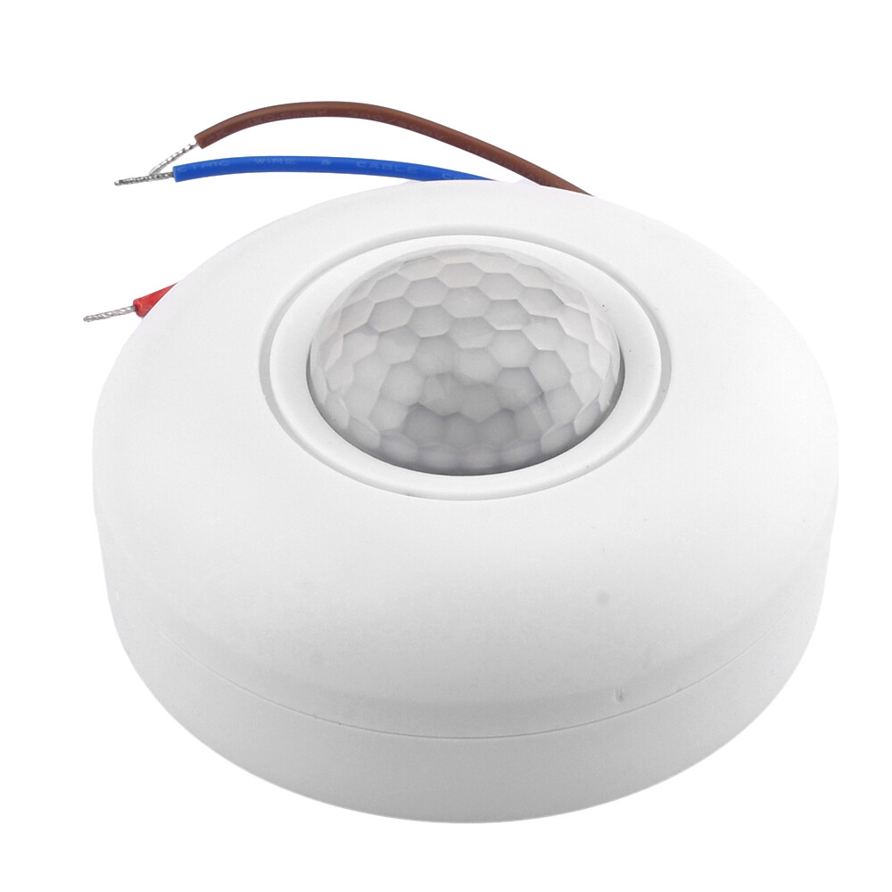 AC85-265V Infrared PIR Motion Induction Sensor Switch For LED Ceiling Light