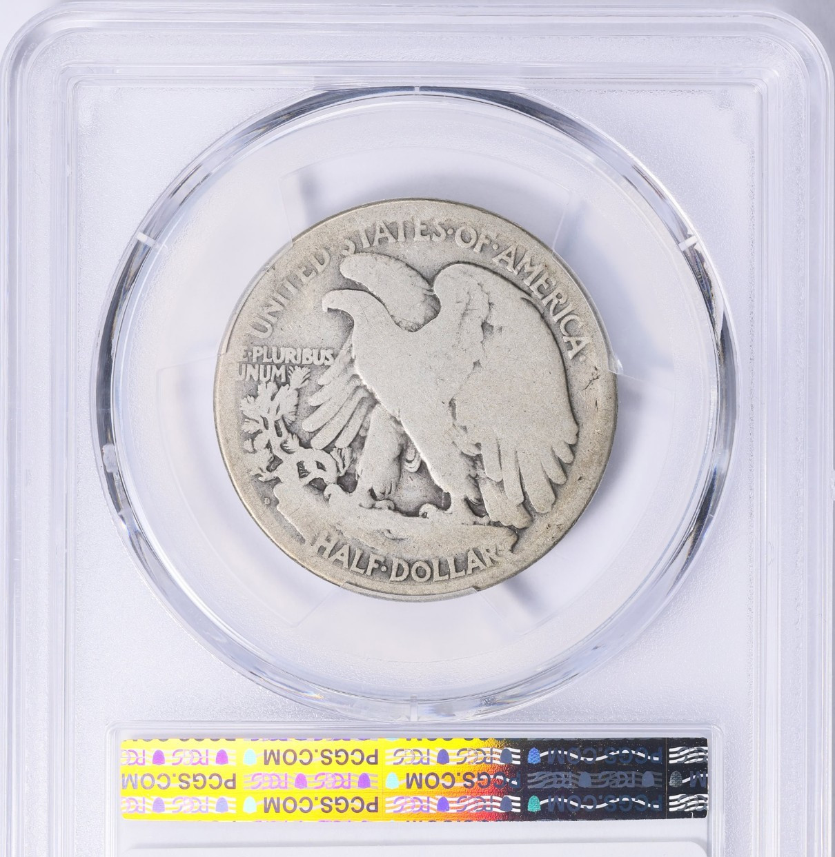 1918-D Walking Liberty Half Dollar 50c *PCGS G4 Good* Solid Coin