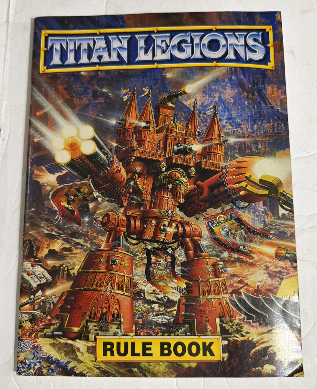 Warhammer Epic 40K Titan Legions Rule Book Excellent Condition
