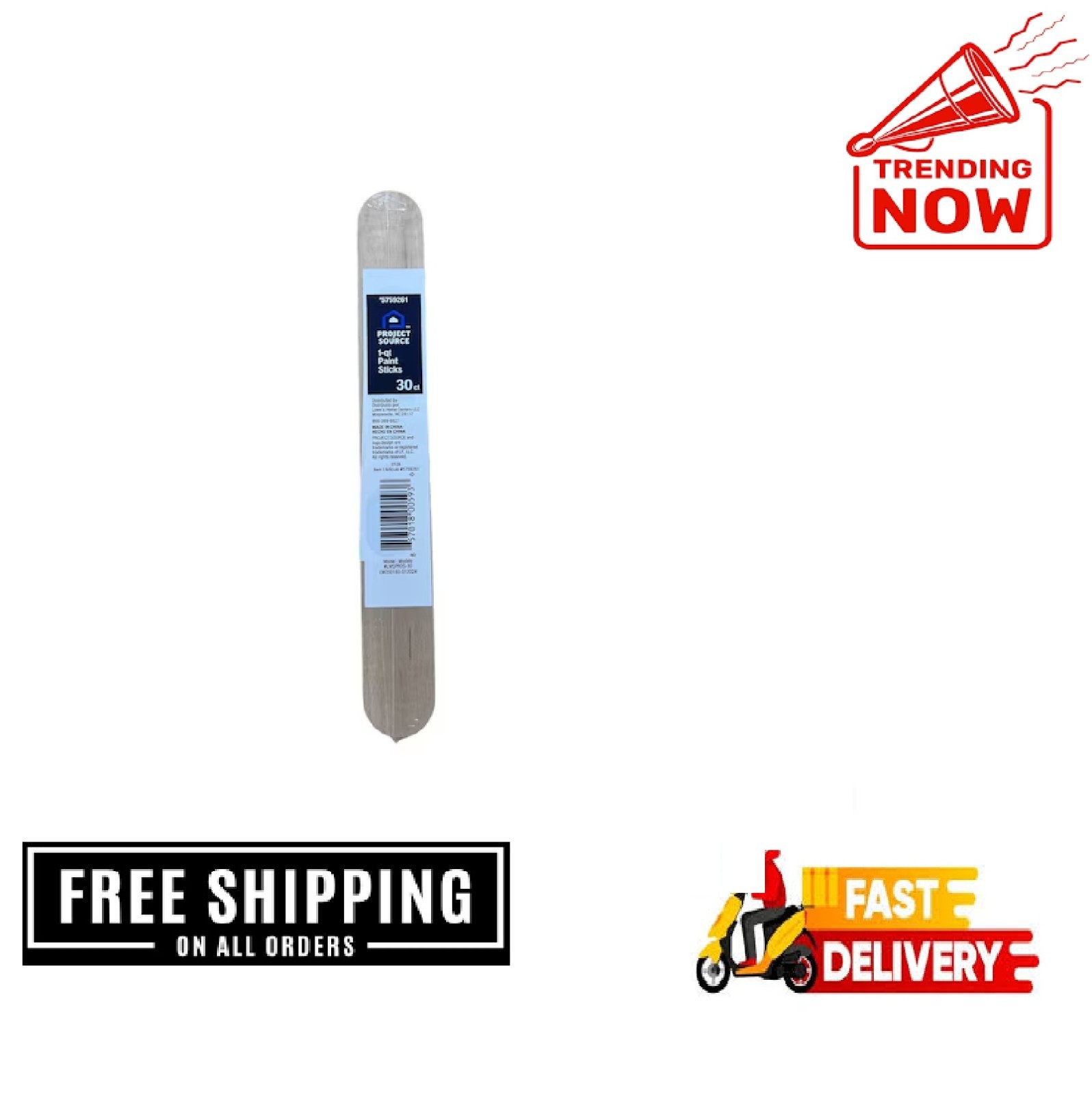 Project Source 30-Pack Paint Stir Stick
