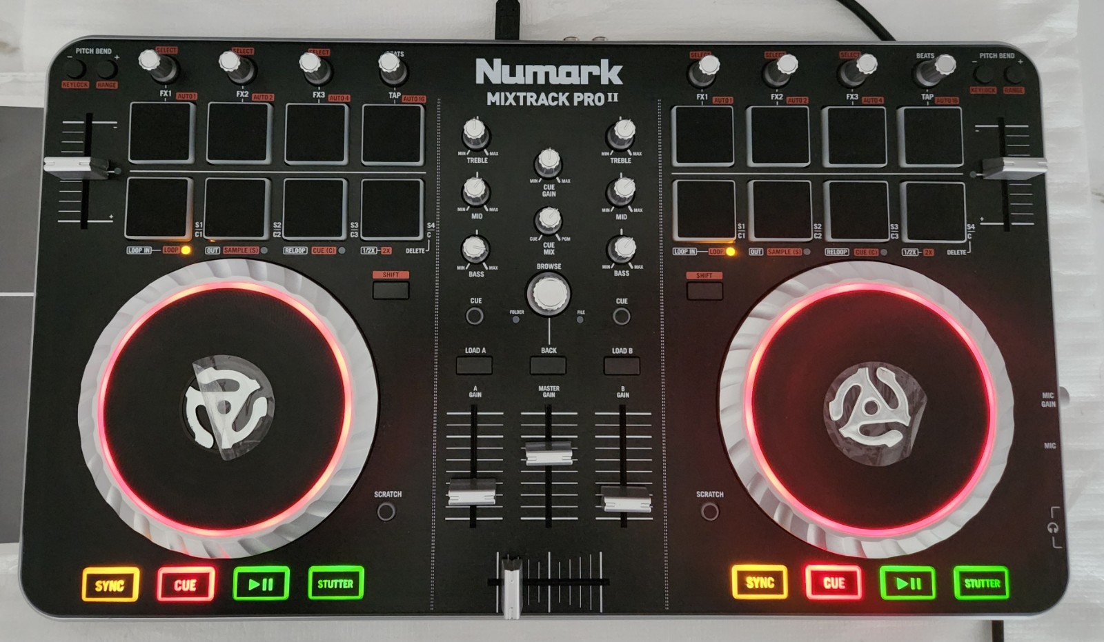 Numark Mixtrack Pro II DJ software Lagacy controller + Box Excellent Condition