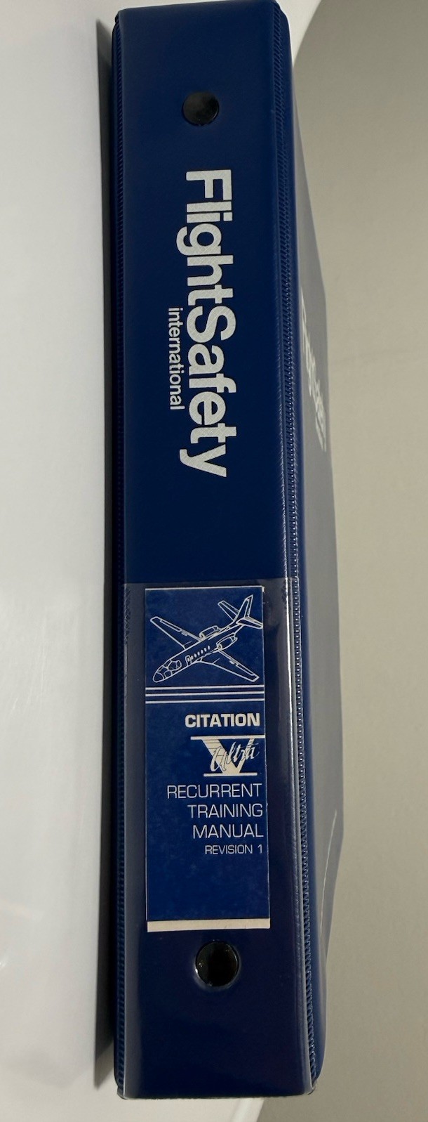 FlightSafety Citation V Ultra Recurrent Training Manual