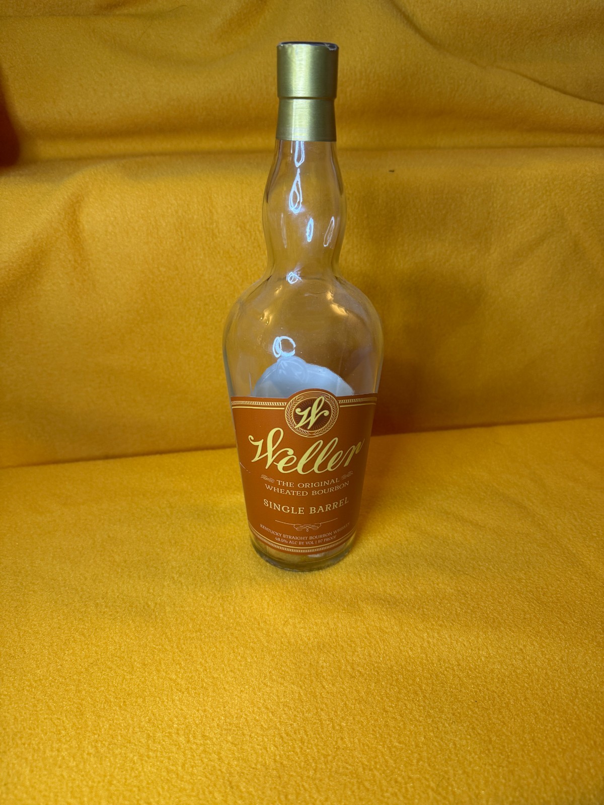 WELLER   SINGLE BARREL  &  CYPB   BOURBON       Empty Bottles   750 ml  (M1882)