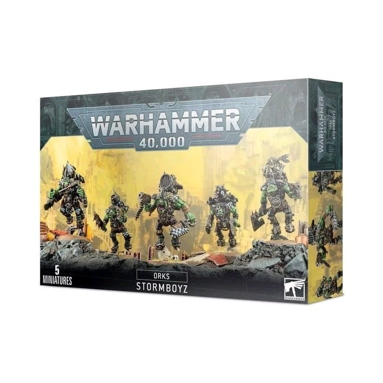 Games Workshop Warhammer 40K Orks Stormboyz Squadron 5 Miniatures NIB