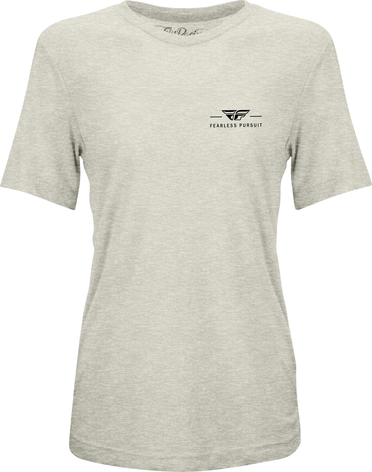 Fly Racing Women's Fly Motto Tee (2022) Sm Cream
