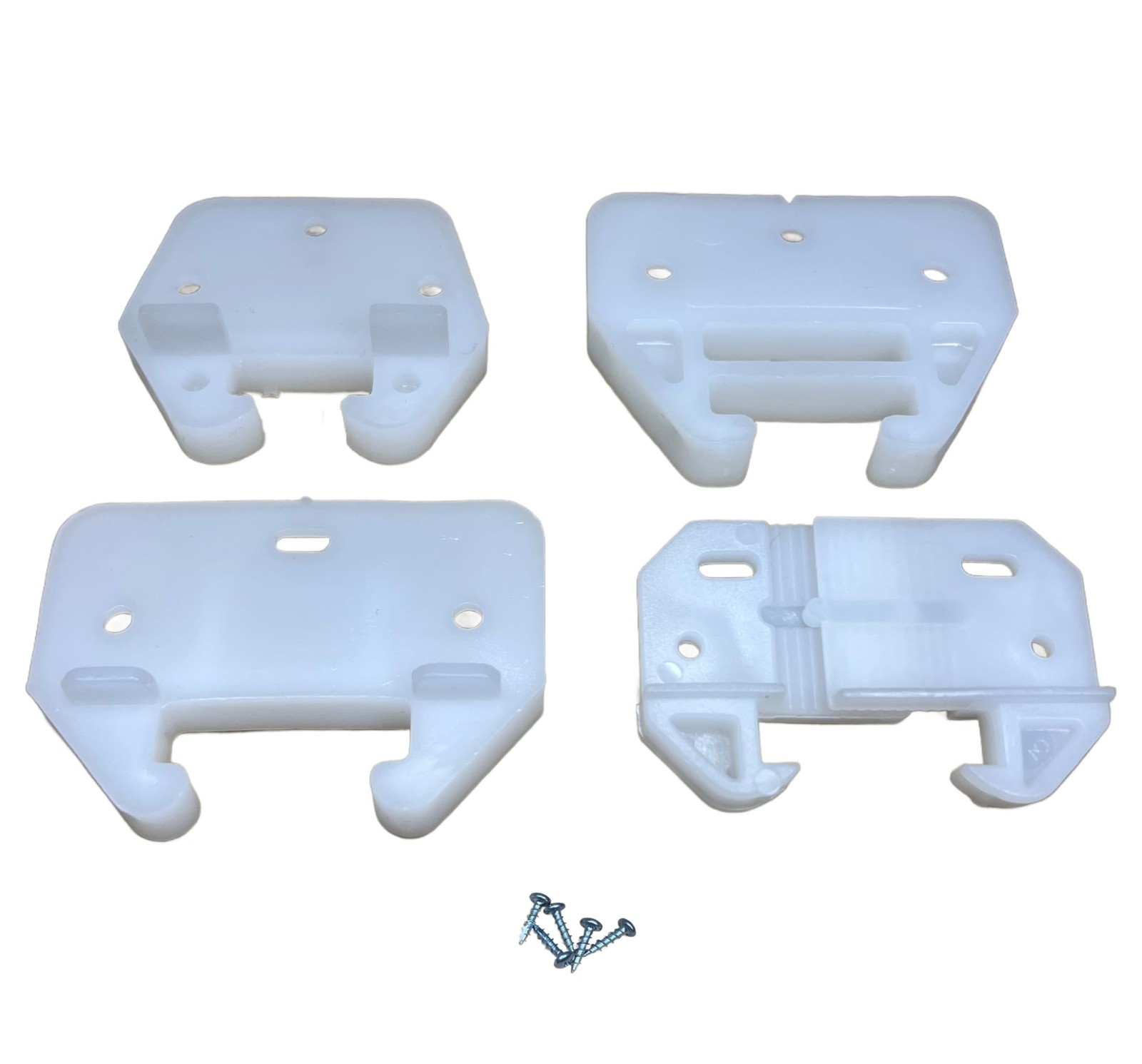 Drawer Guides/Back Plates Plastic (Choose Your Size) New/Replacement Kitchen/...