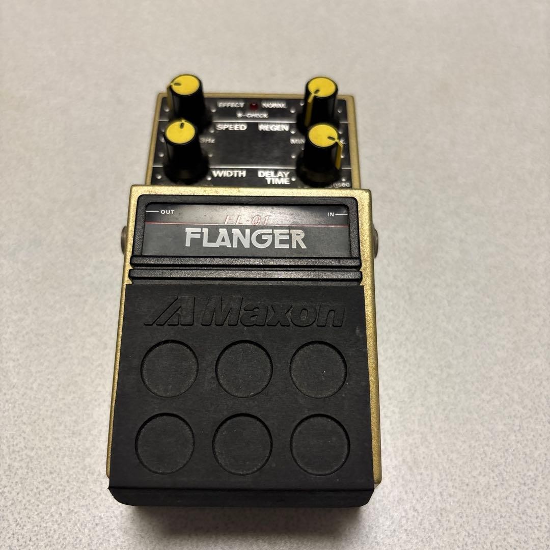 Maxon FL-01 Flanger Guitar Effect Pedal Vintage Made in Japan